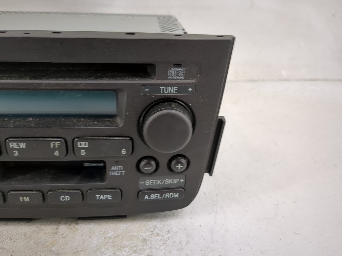 2001-2002 Acura Mdx Radio AM FM Cd Player Receiver Replacement P/N:39101-S3V-A030-M1 MU920AB Fits Fits 2001 2002 OEM Used Au