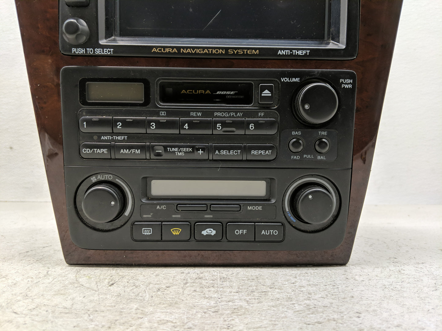 Acura Rl Radio Control Panel - Oemusedautoparts1.com