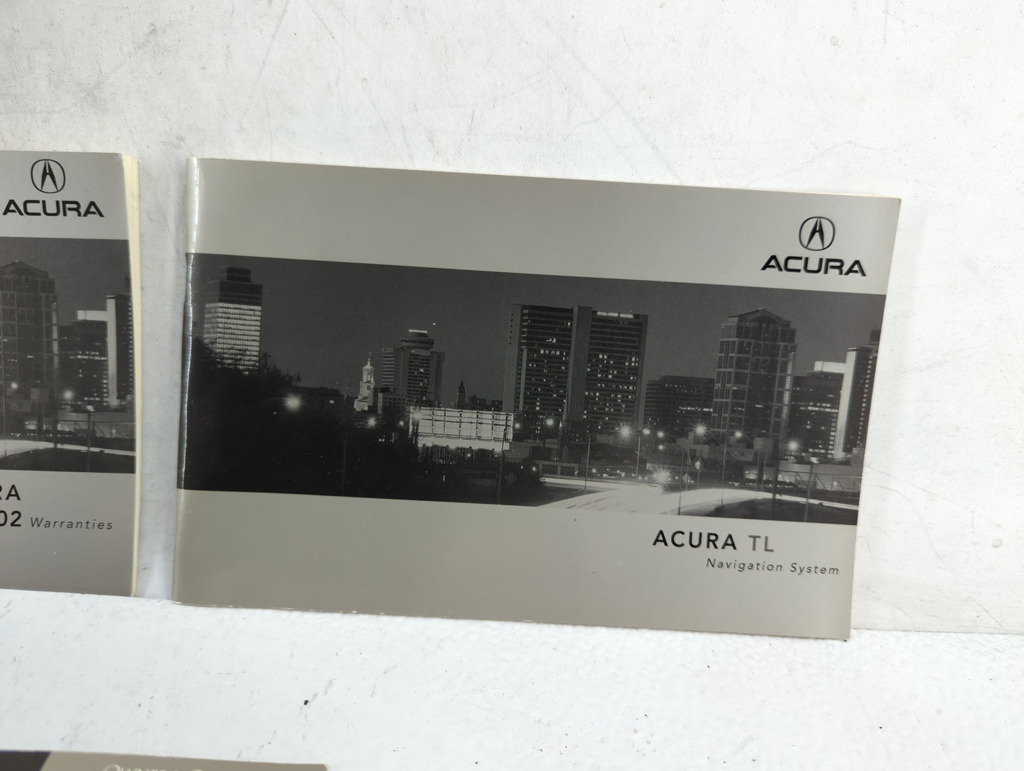 2002 Acura Tl Owners Manual Book Guide OEM Used Auto Parts - Oemusedautoparts1.com