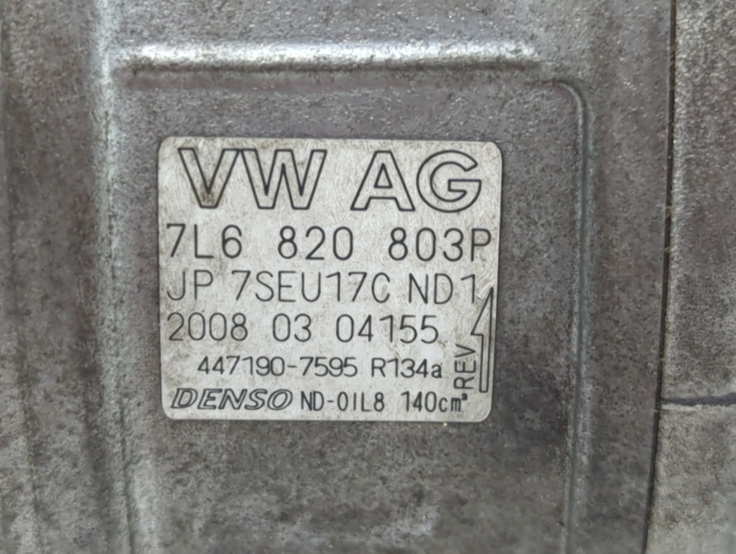 Audi S7 Air Conditioning A/c Ac Compressor Oem - Oemusedautoparts1.com