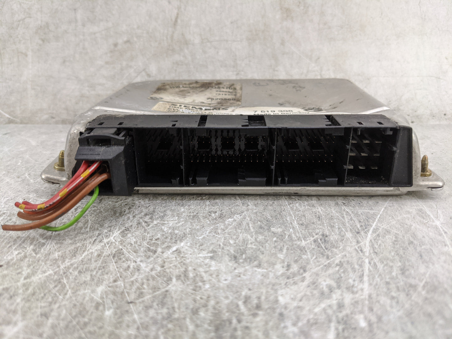 2002 Bmw 325ci PCM Engine Control Computer ECU ECM PCU OEM P/N:7519308 7520568, 5WK90015 Fits Fits 2001 2003 2004 2005 OEM U
