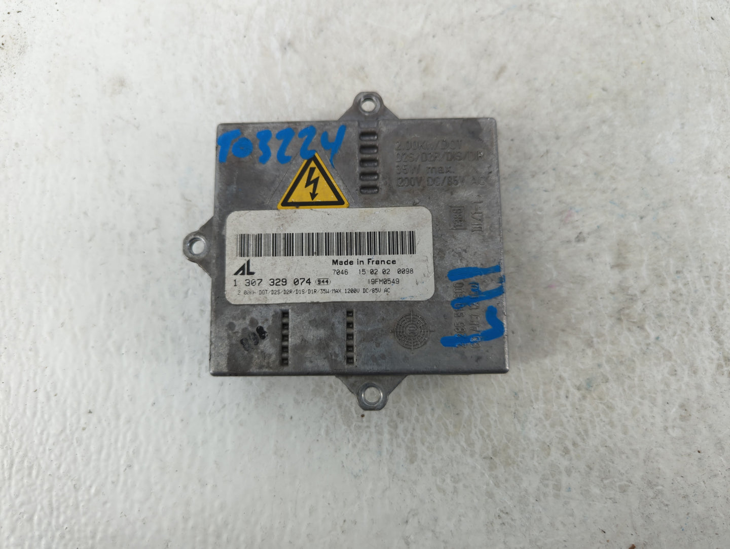 2002-2002 Bmw 325i Headlight Ballast Head Light - Oemusedautoparts1.com