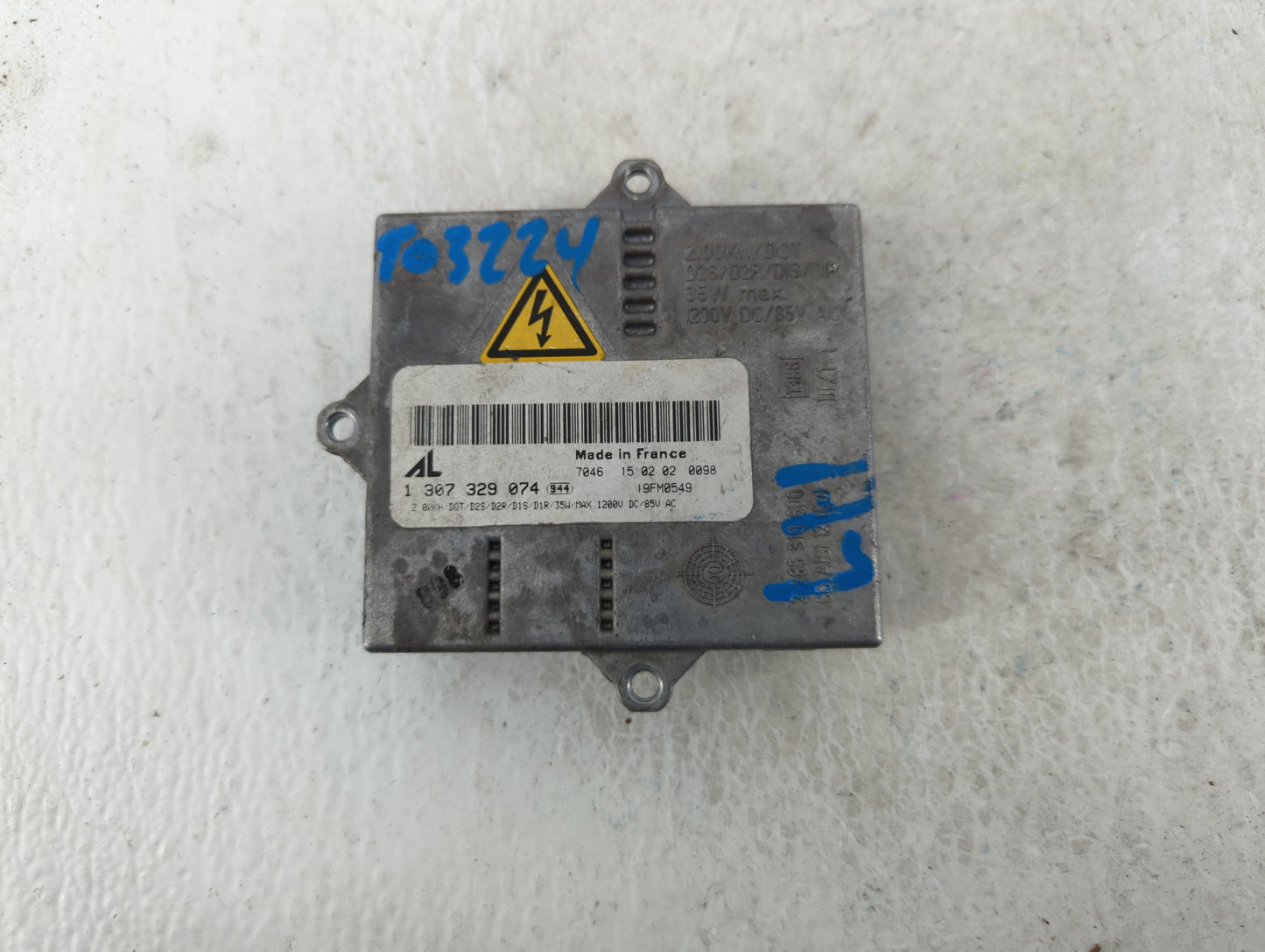 2002-2002 Bmw 325i Headlight Ballast Head Light - Oemusedautoparts1.com