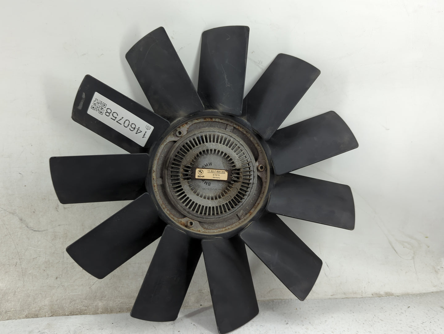 2001-2006 Bmw 330i Radiator Cooling Fan Clutch 1460758 - Oemusedautoparts1.com