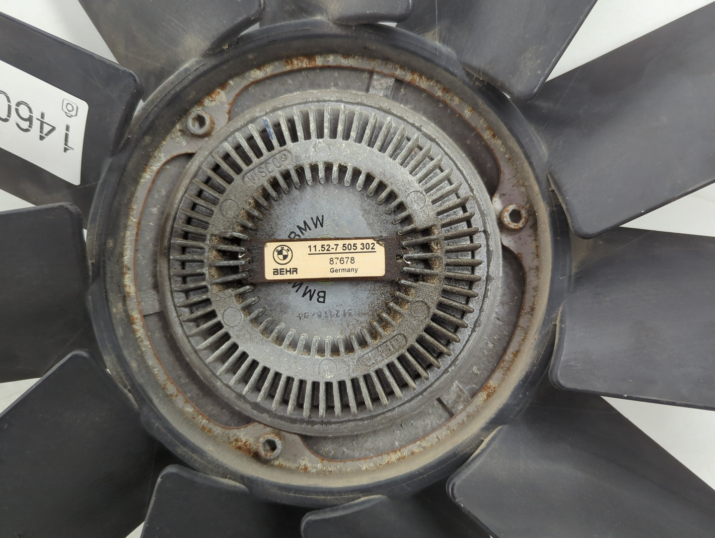 2001-2006 Bmw 330i Radiator Cooling Fan Clutch 1460758 - Oemusedautoparts1.com