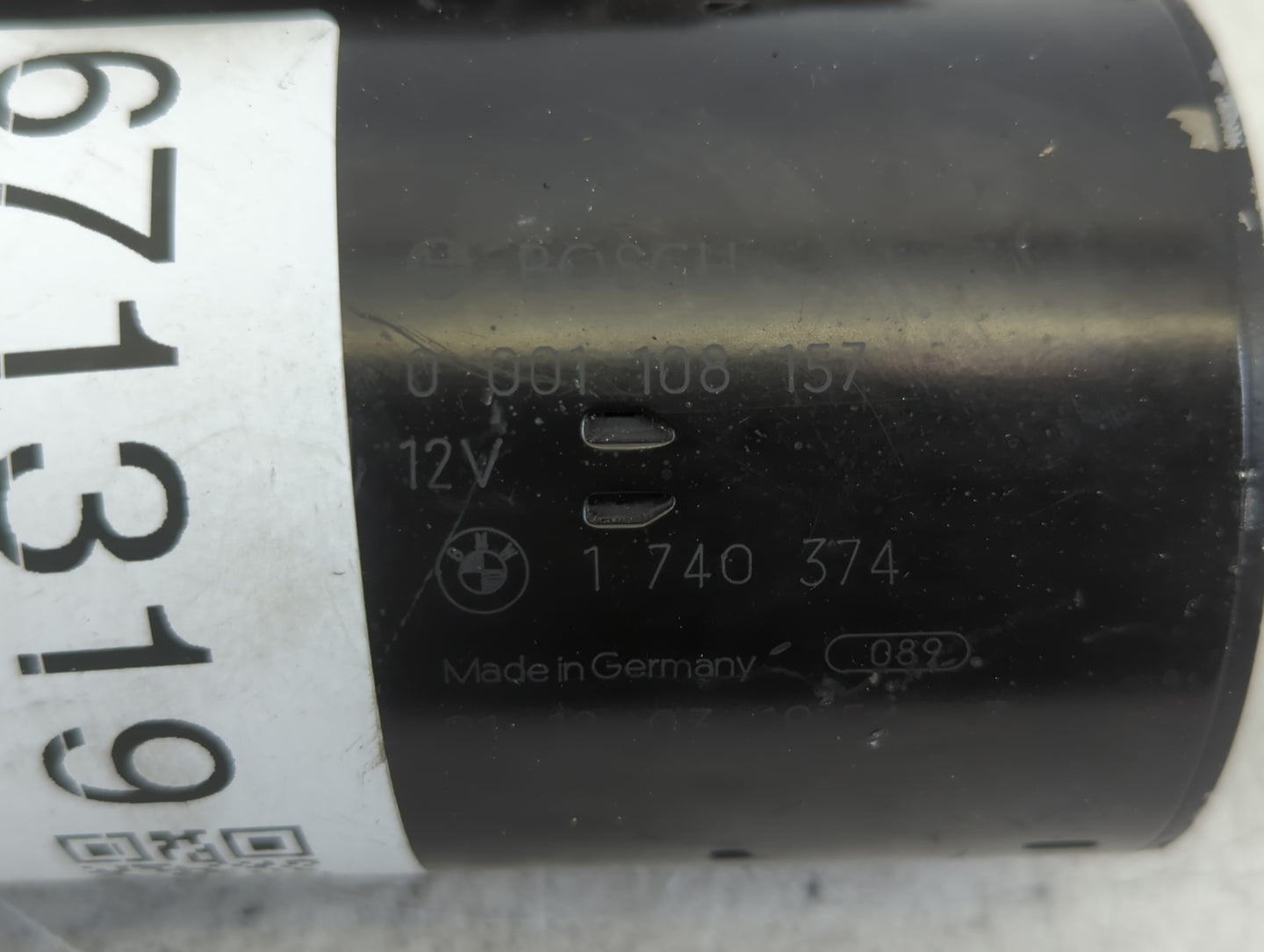 2001-2002 Bmw 525i Car Starter Motor Solenoid OEM P/N:0 001 108 157 Fits Fits 1994 1995 1996 1997 1998 1999 2000 2001 2002 O