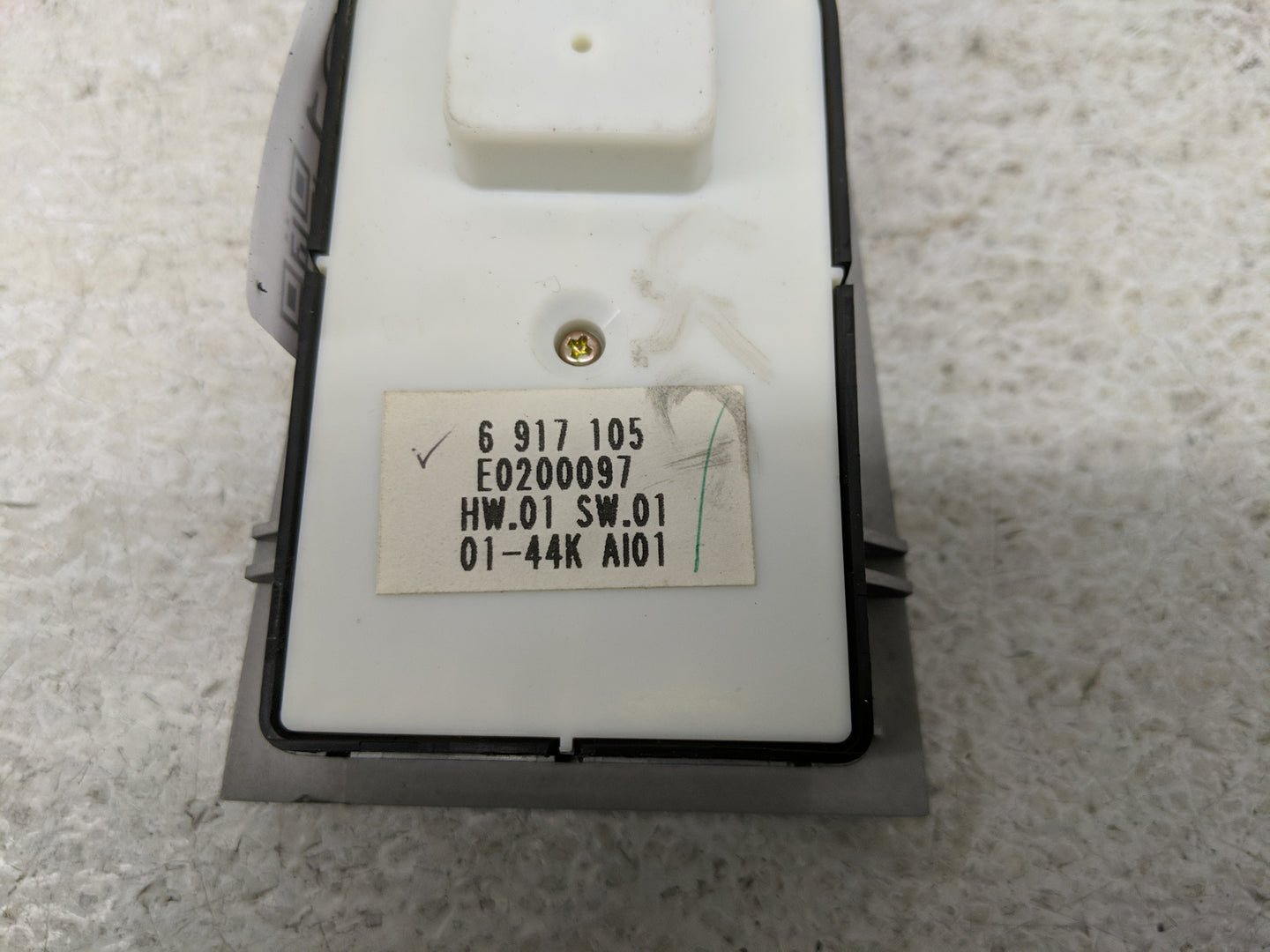 2002-2005 Bmw 745i Master Power Window Switch Replacement Driver Side Left P/N:E0200097 6 917 105 Fits Fits 2002 2003 2004 2