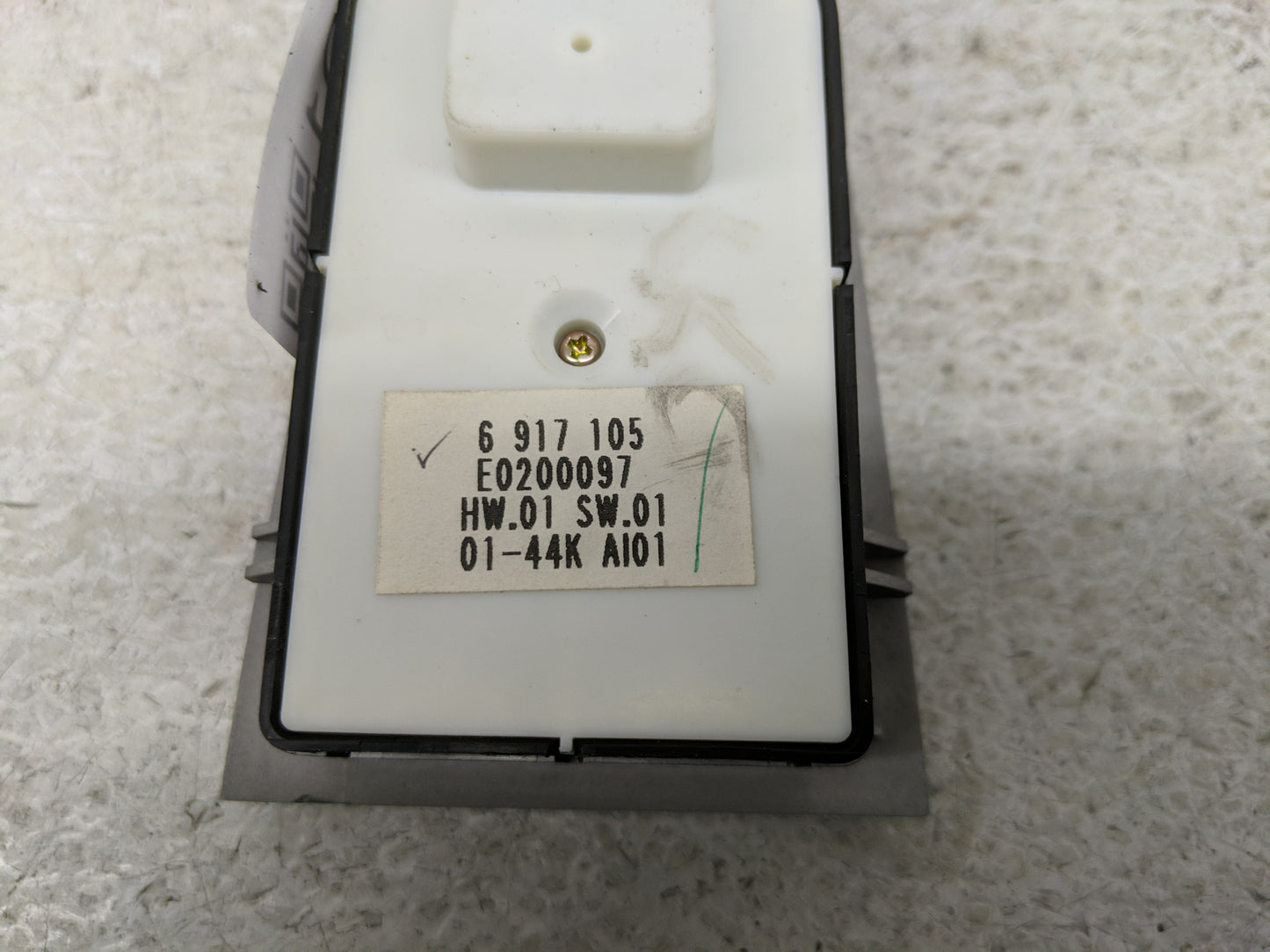 2002-2005 Bmw 745i Master Power Window Switch Replacement Driver Side Left P/N:E0200097 6 917 105 Fits Fits 2002 2003 2004 2