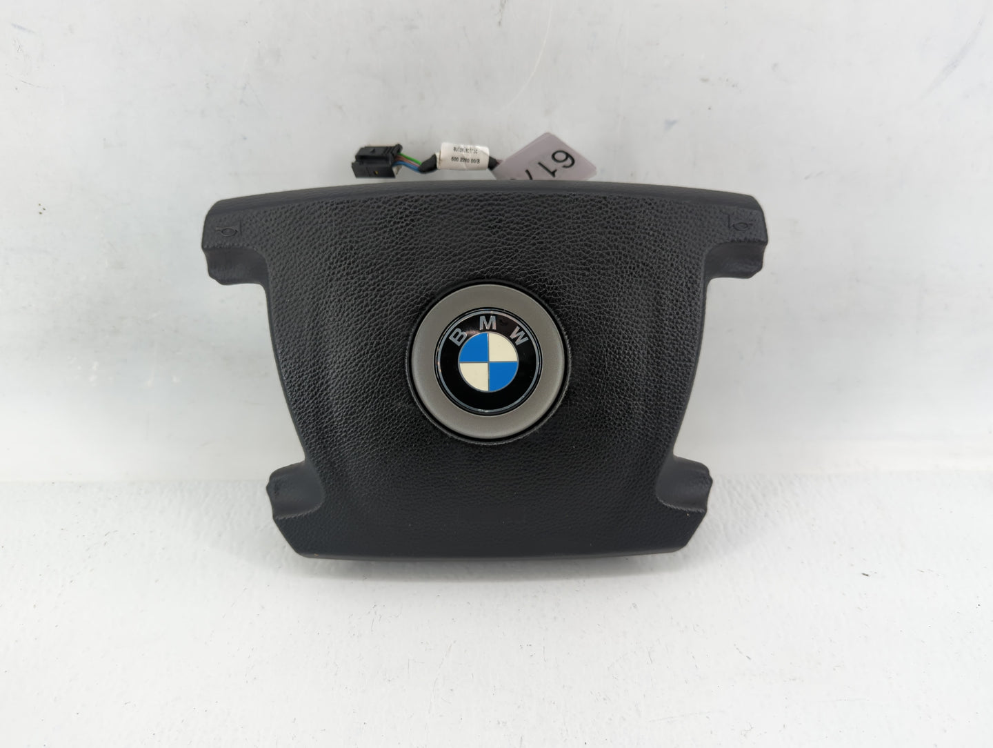 2002 Bmw 745i Air Bag Driver Left Steering Wheel Mounted Fits OEM Used Auto Parts - Oemusedautoparts1.com