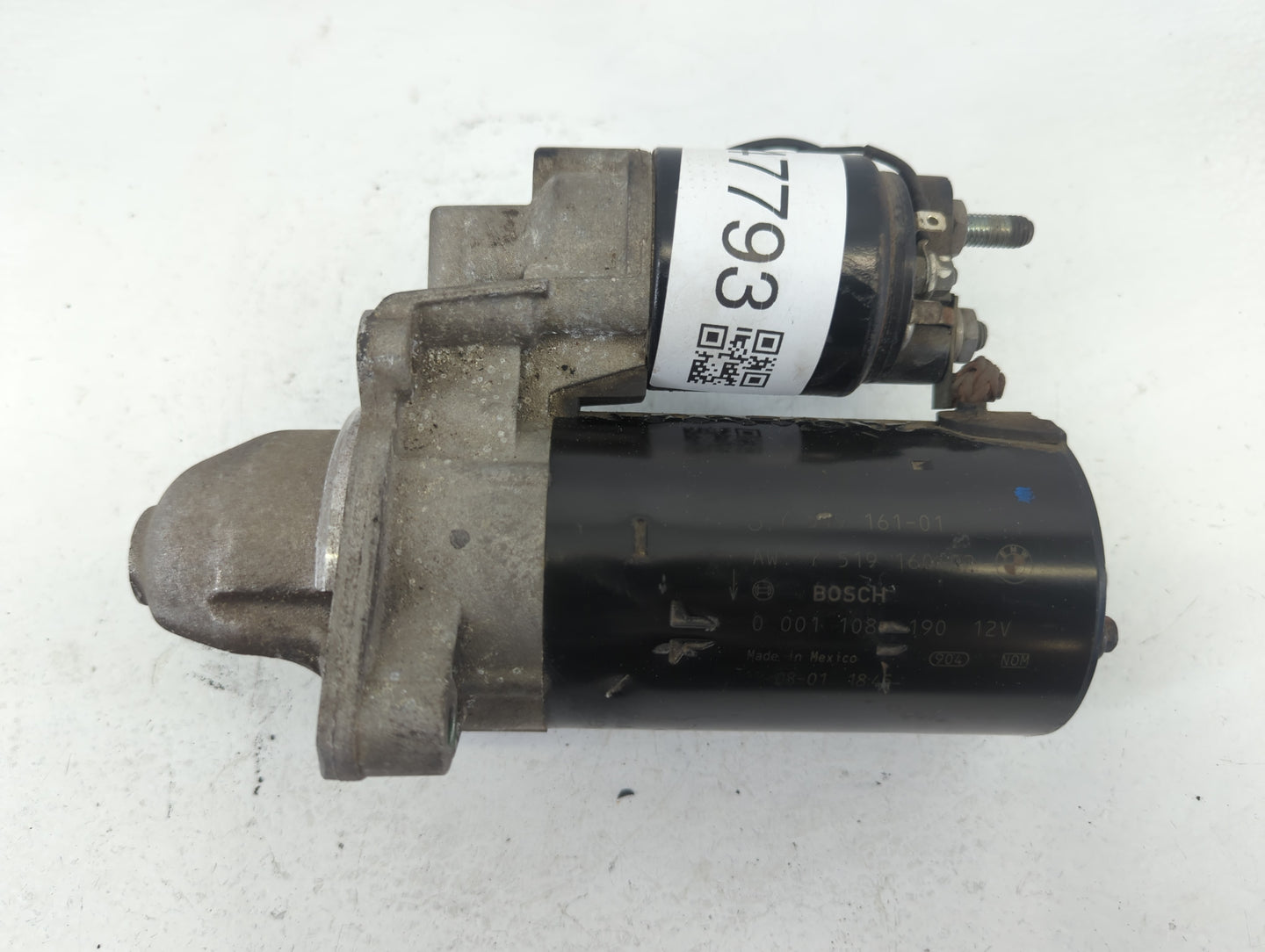2001-2006 Bmw X5 Car Starter Motor Solenoid OEM P/N:0 001 108 190 12V 7 519 160-02 Fits Fits 2001 2002 2003 2004 2005 2006 O