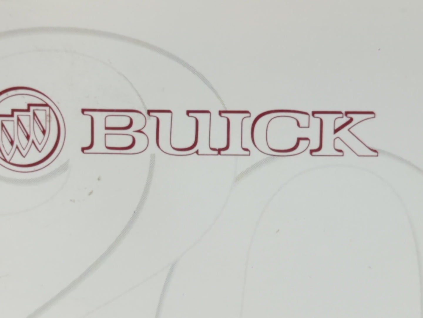 2002 Buick Century Owners Manual Book Guide OEM Used Auto Parts - Oemusedautoparts1.com