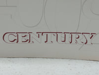 2002 Buick Century Owners Manual Book Guide OEM Used Auto Parts - Oemusedautoparts1.com