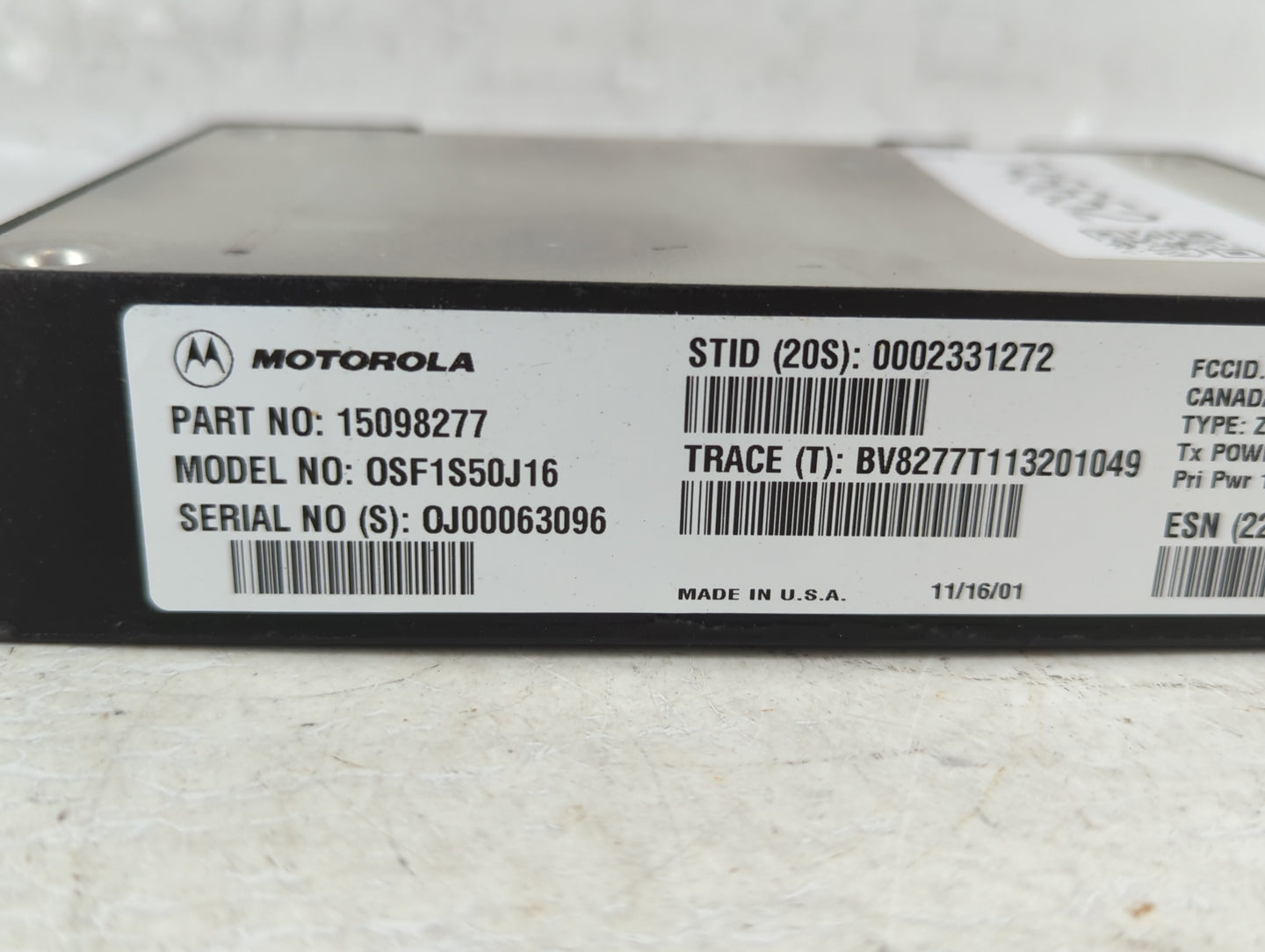 1999-2004 Buick Century Am Fm Cd Player Radio Receiver - Oemusedautoparts1.com