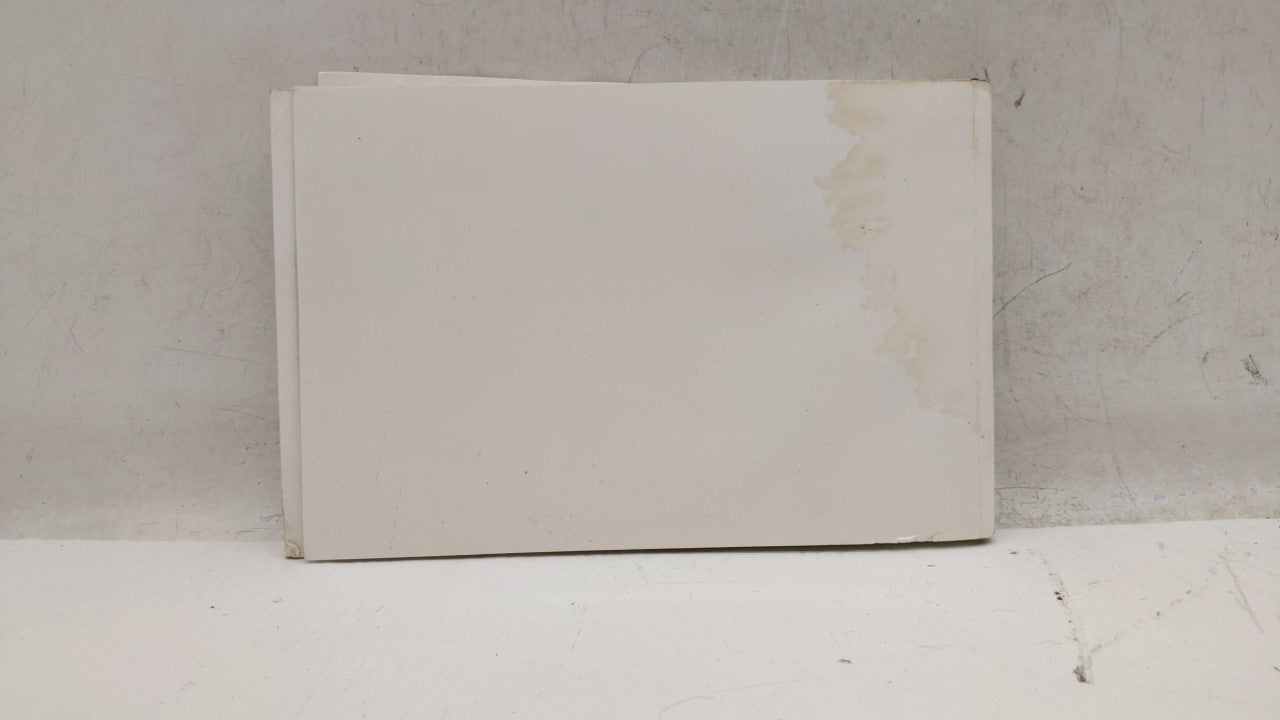 2002 Buick Lesabre Owners Manual Book Guide OEM Used Auto Parts - Oemusedautoparts1.com