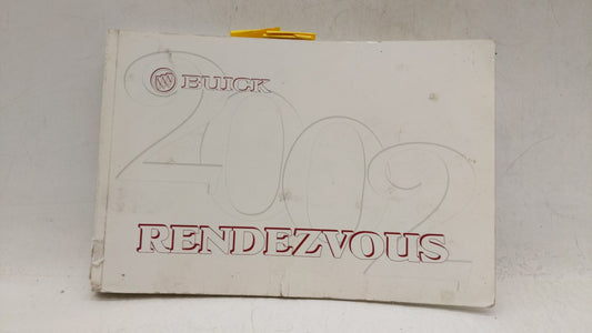 2002 Buick Rendezvous Owners Manual Book Guide OEM Used Auto Parts - Oemusedautoparts1.com