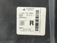 2000-2002 Cadillac Deville Passenger Right Oem Head Light Headlight Lamp - Oemusedautoparts1.com