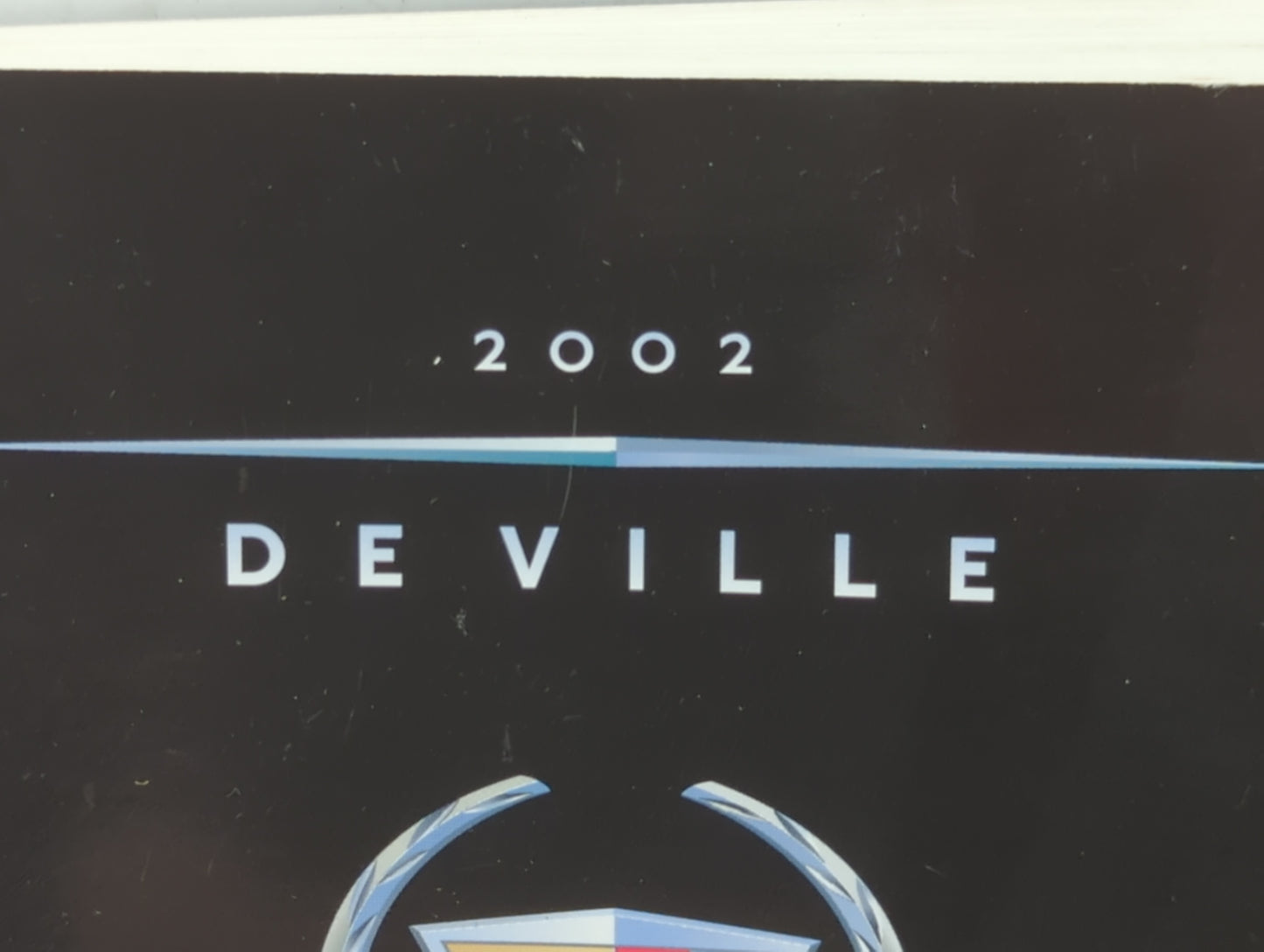 2002 Cadillac Deville Owners Manual Book Guide P/N:25729638 B OEM Used Auto Parts - Oemusedautoparts1.com