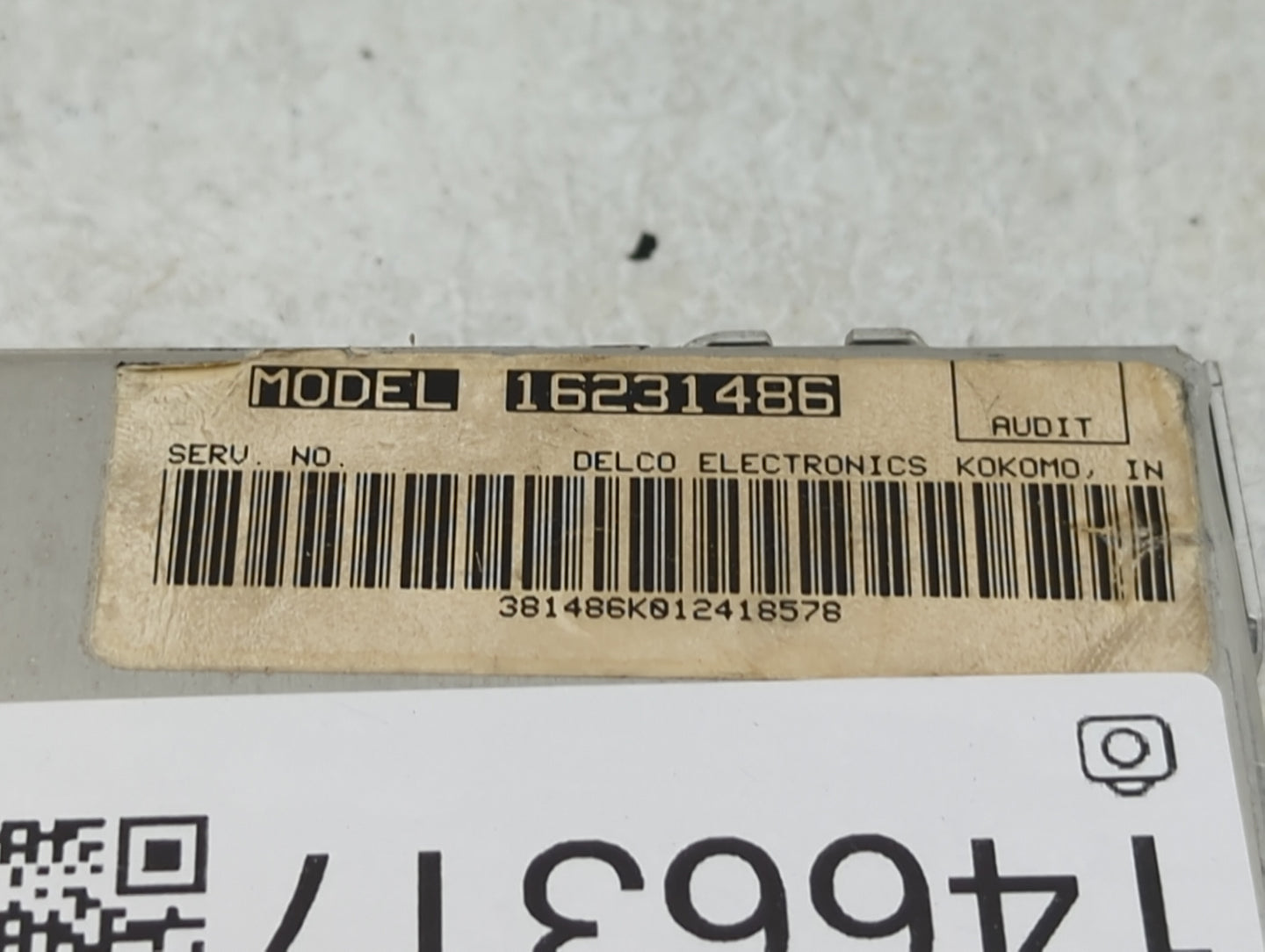 1997-2002 Cadillac Eldorado Temperature Control Module 16231486 - Oemusedautoparts1.com