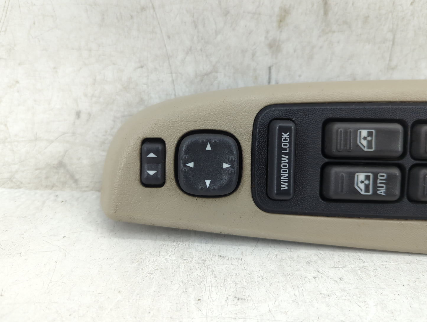 2002 Cadillac Escalade Master Power Window Switch Replacement Driver Side Left Fits Fits 2000 2001 OEM Used Auto Parts - Oem