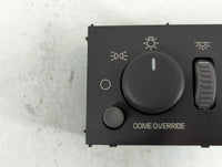 2002 Cadillac Escalade Headlight Lamp Control Switch - Oemusedautoparts1.com
