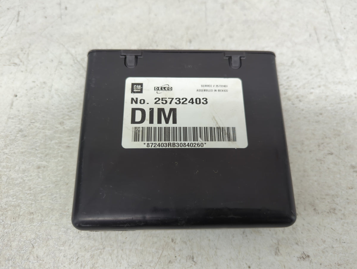 2002-2004 Cadillac Seville Body Control Module Bcm Inner Cabin Fuse Box - Oemusedautoparts1.com