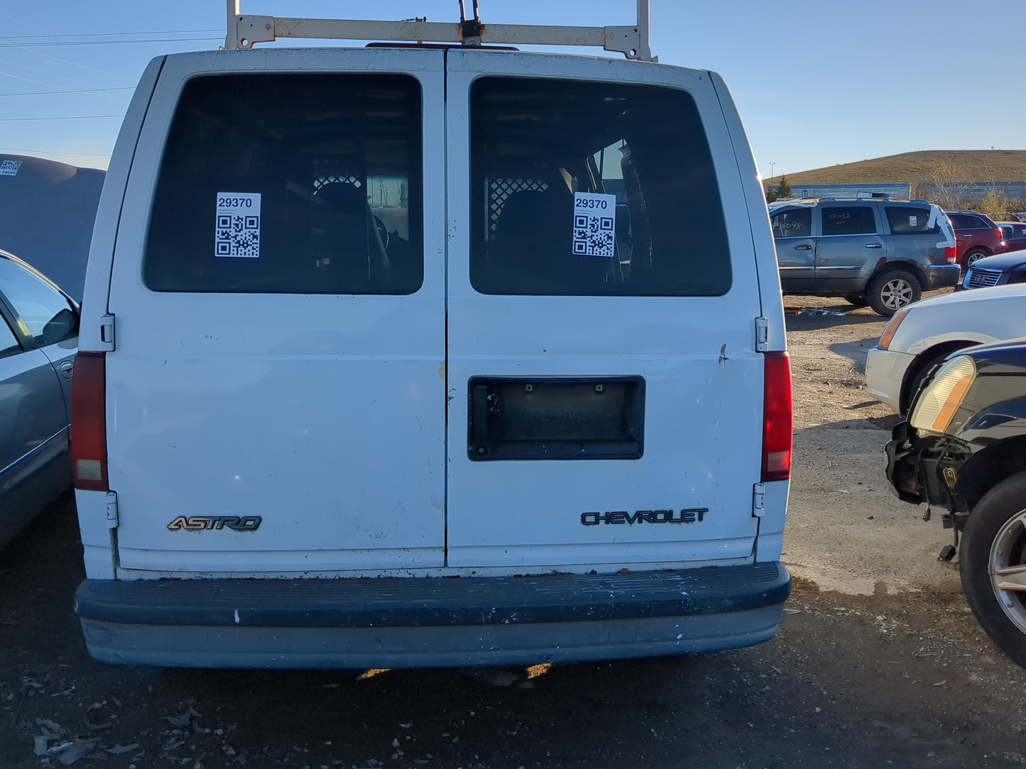 Chevrolet Astro Back Door Right Passenger Side Oem - Oemusedautoparts1.com