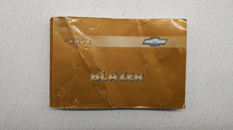 compare product 2002 Chevrolet Blazer Owners Manual Book Guide OEM Used Auto Parts