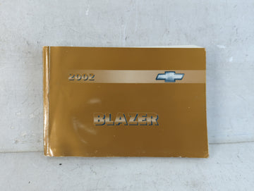 2002 Chevrolet Blazer Owners Manual Book Guide OEM Used Auto Parts - Oemusedautoparts1.com