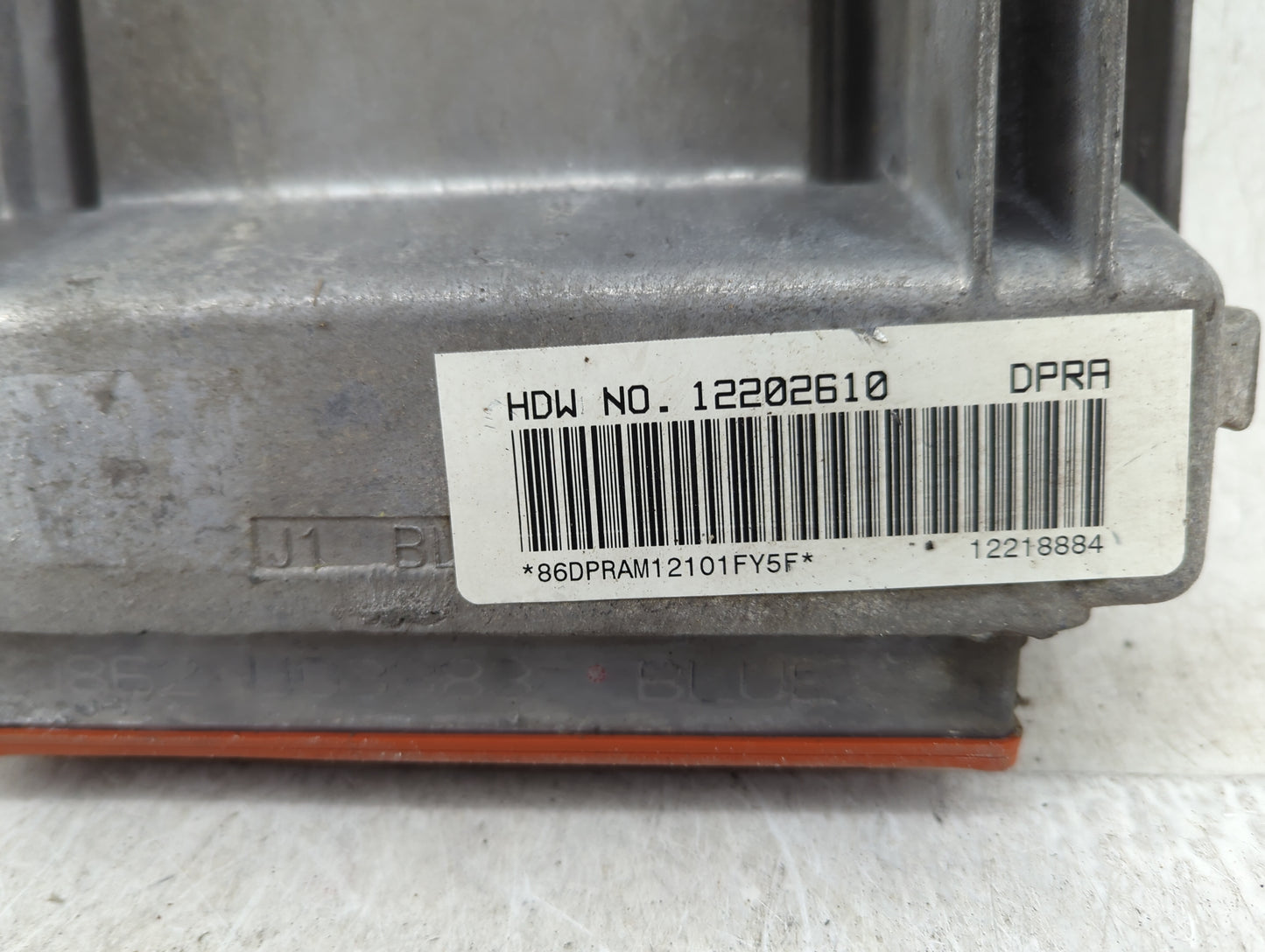 2001-2002 Chevrolet Camaro PCM Engine Control Computer ECU ECM PCU OEM P/N:12218884 Fits Fits 2000 2001 2002 2003 OEM Used A