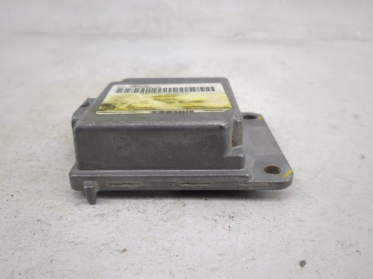 2001-2002 Chevrolet Camaro Safety Restraint Srs Airbag Control Module - Oemusedautoparts1.com