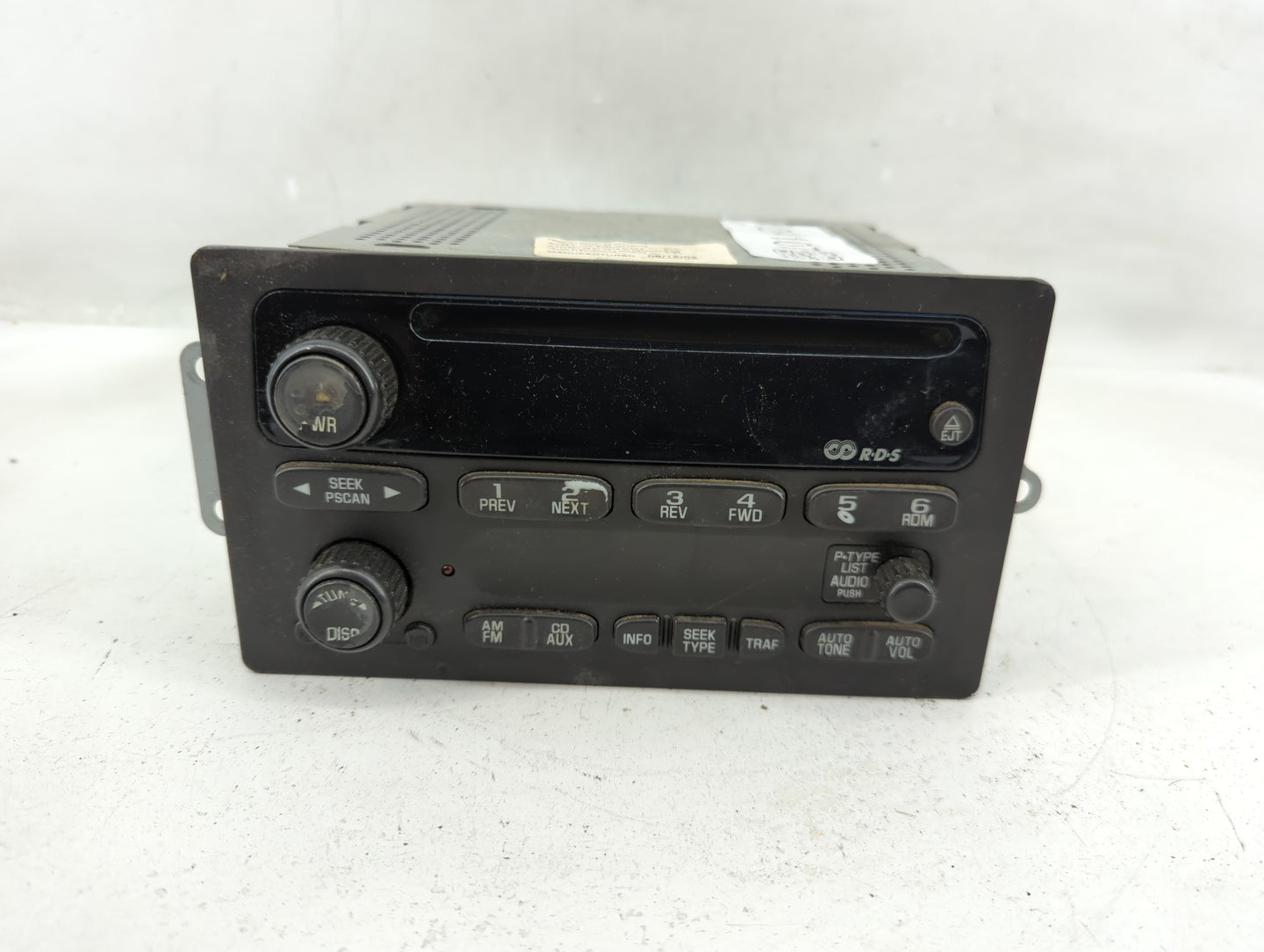2001-2002 Chevrolet Express 2500 Radio AM FM Cd Player Receiver Replacement P/N:15091316 Fits Fits 2001 2002 2003 OEM Used A