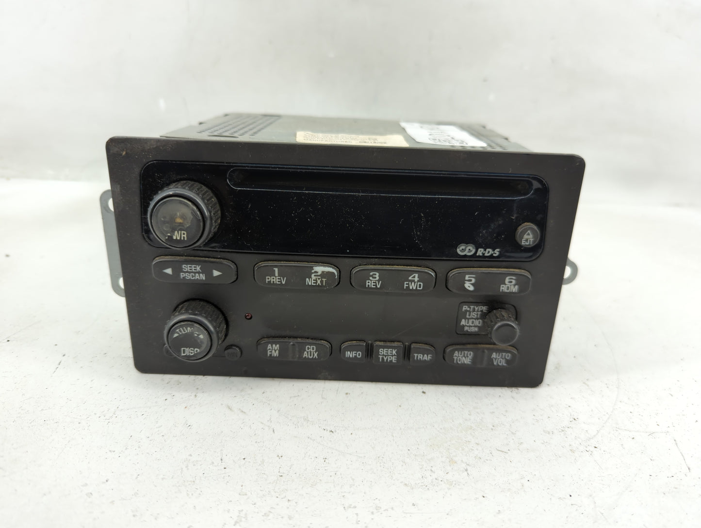 2001-2002 Chevrolet Express 2500 Radio AM FM Cd Player Receiver Replacement P/N:15091316 Fits Fits 2001 2002 2003 OEM Used A
