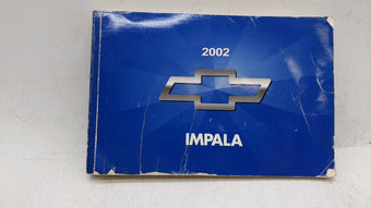 compare product 2002 Chevrolet Impala Owners Manual Book Guide OEM Used Auto Parts