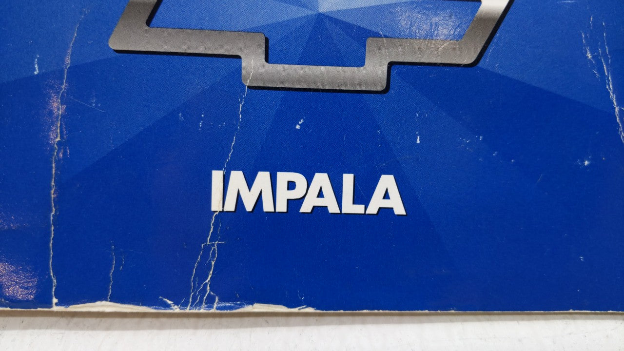 2002 Chevrolet Impala Owners Manual Book Guide OEM Used Auto Parts - Oemusedautoparts1.com