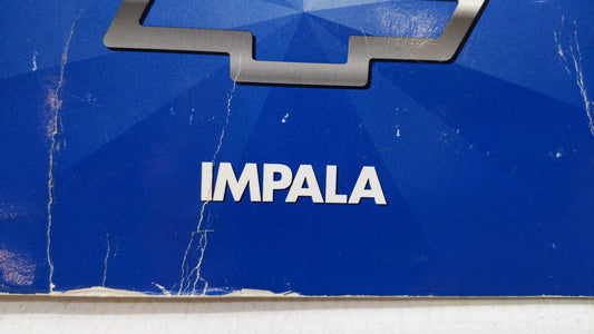 2002 Chevrolet Impala Owners Manual Book Guide OEM Used Auto Parts