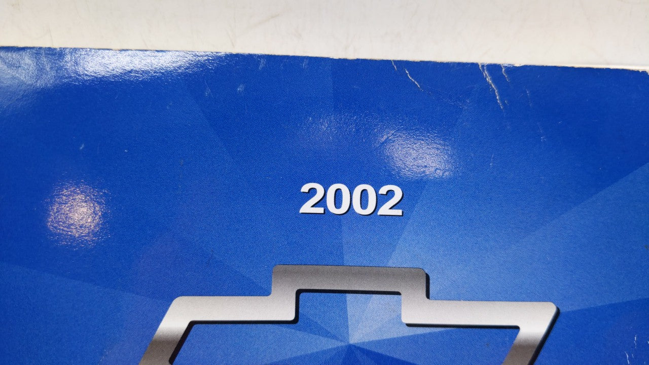 2002 Chevrolet Impala Owners Manual Book Guide OEM Used Auto Parts - Oemusedautoparts1.com