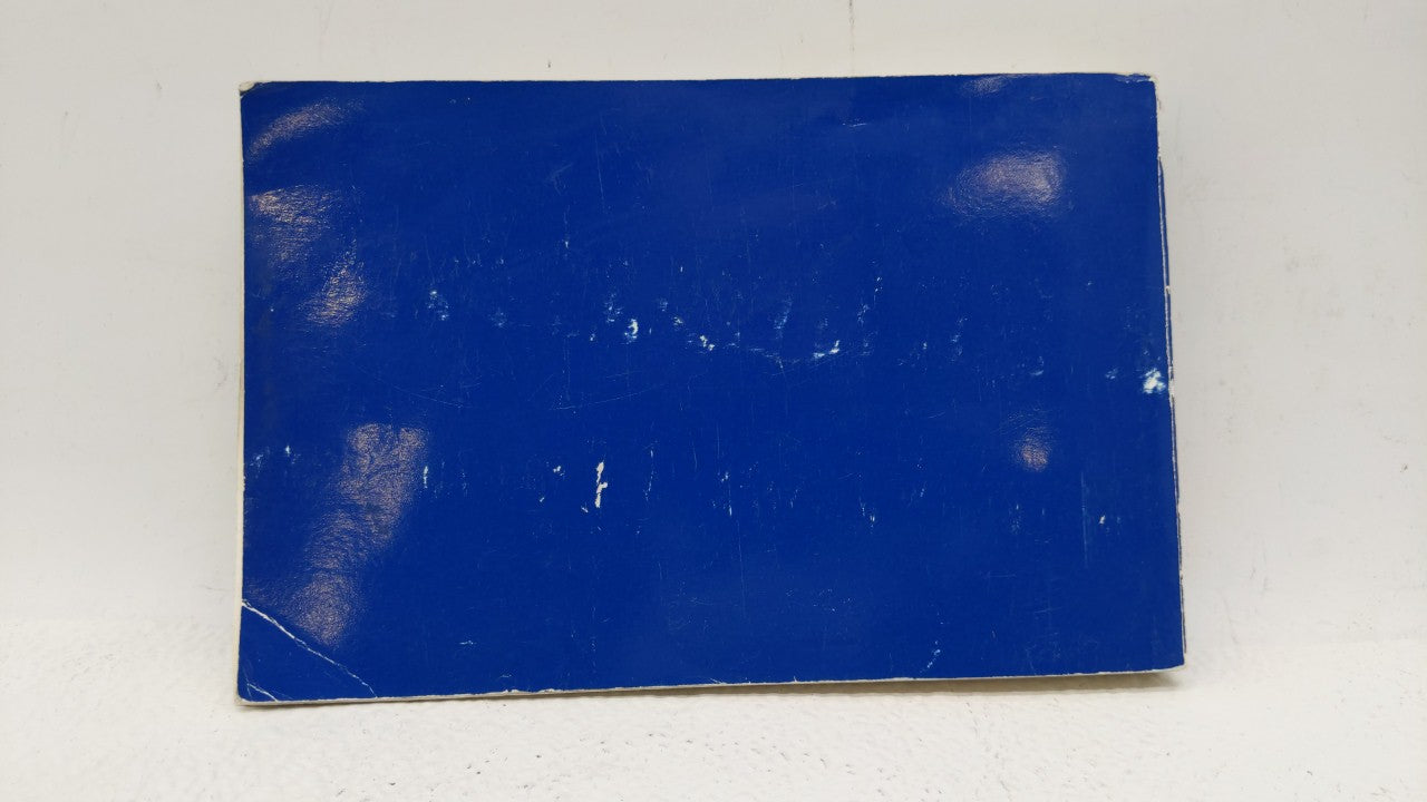 2002 Chevrolet Impala Owners Manual Book Guide OEM Used Auto Parts - Oemusedautoparts1.com