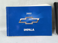 2002 Chevrolet Impala Owners Manual Book Guide P/N:10315383 OEM Used Auto Parts - Oemusedautoparts1.com