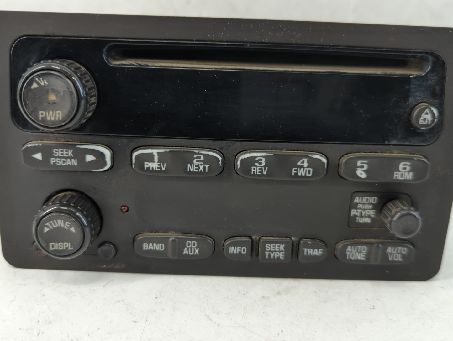 2002-2005 Chevrolet Monte Carlo Radio AM FM Cd Player Receiver Replacement P/N:10335223 Fits Fits 2002 2003 2004 2005 OEM Us