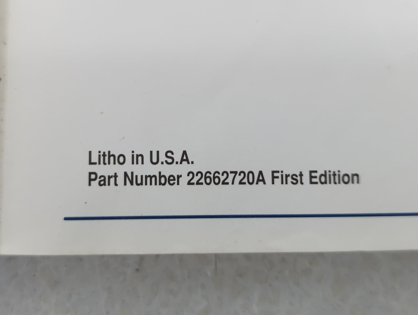 2002 Chevrolet Prizm Owners Manual Book Guide OEM Used Auto Parts - Oemusedautoparts1.com