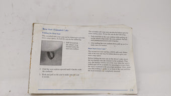compare product 2002 Chevrolet Silverado 1500 Owners Manual Book Guide OEM Used Auto Parts
