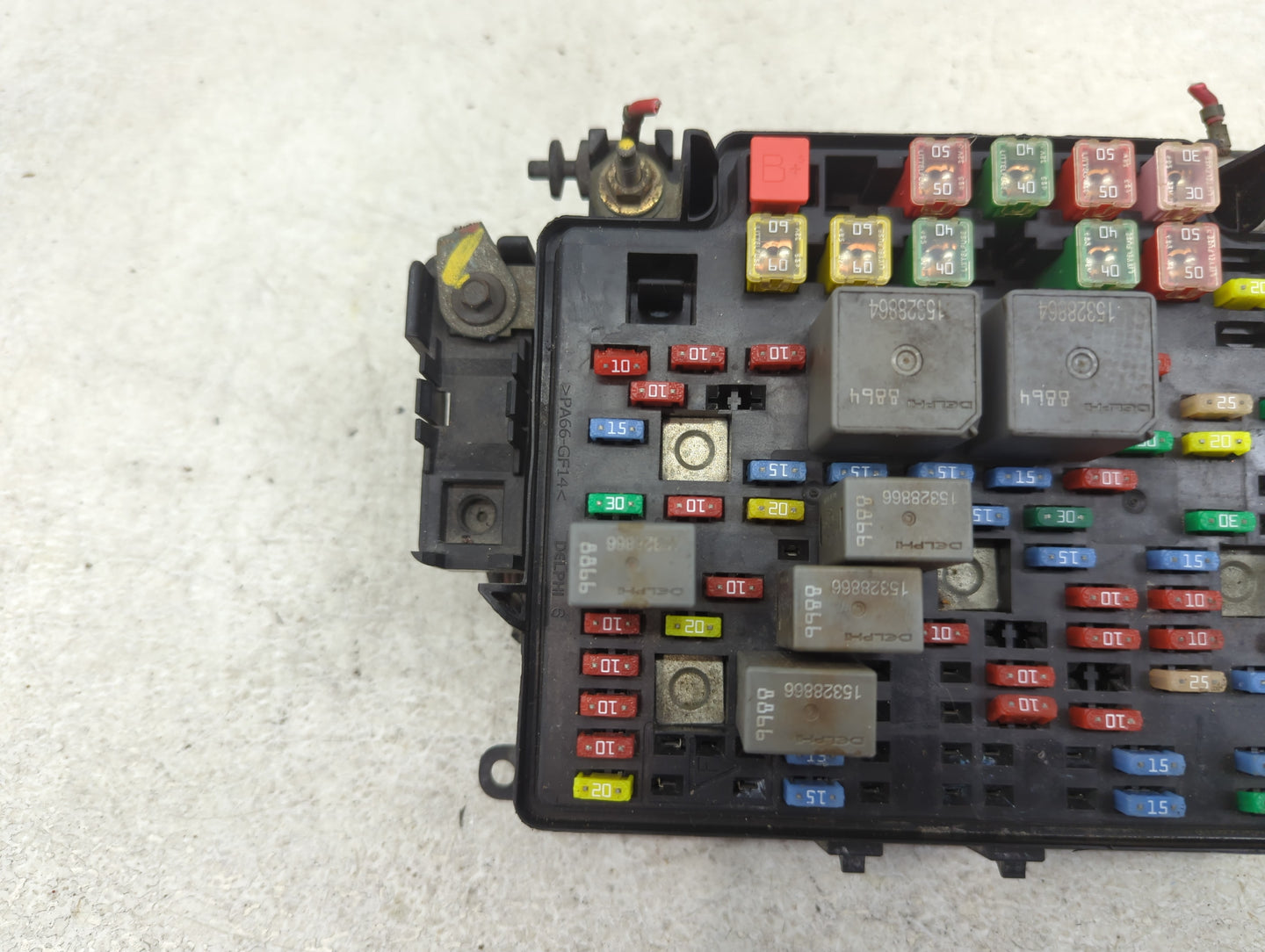 2000-2002 Chevrolet Silverado 1500 Fusebox Fuse Box Panel Relay Module Fits Fits 2000 2001 2002 OEM Used Auto Parts - Oemuse