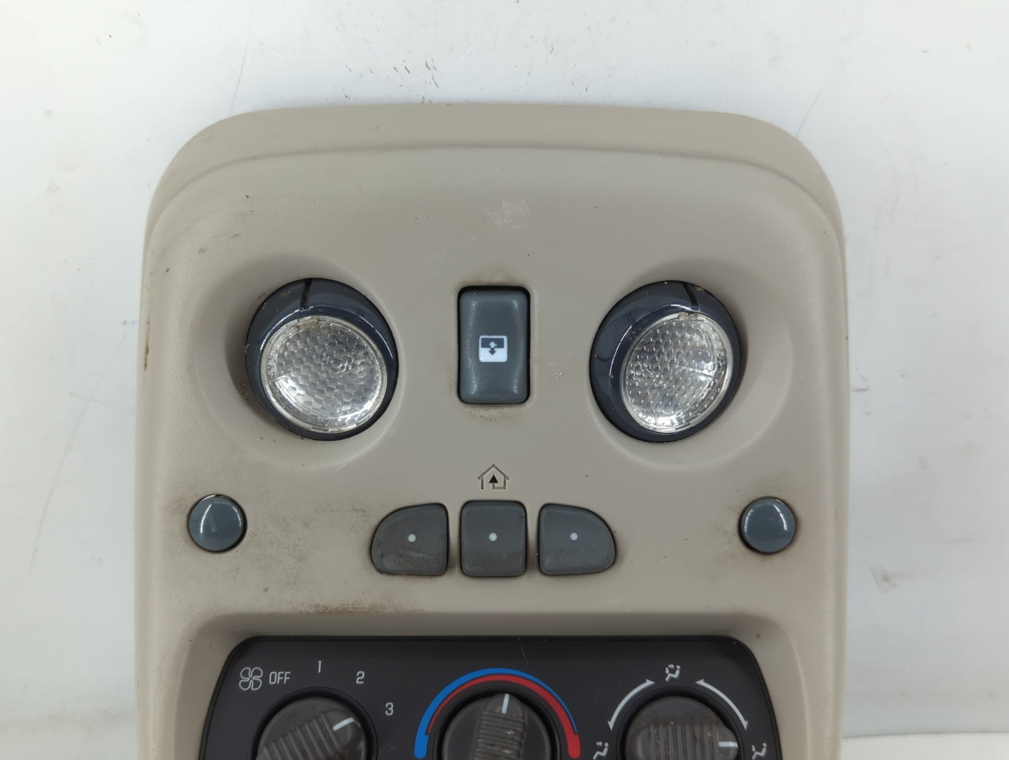 2000 Chevrolet Silverado 1500 Overhead Console W/rear Climate Control - Oemusedautoparts1.com