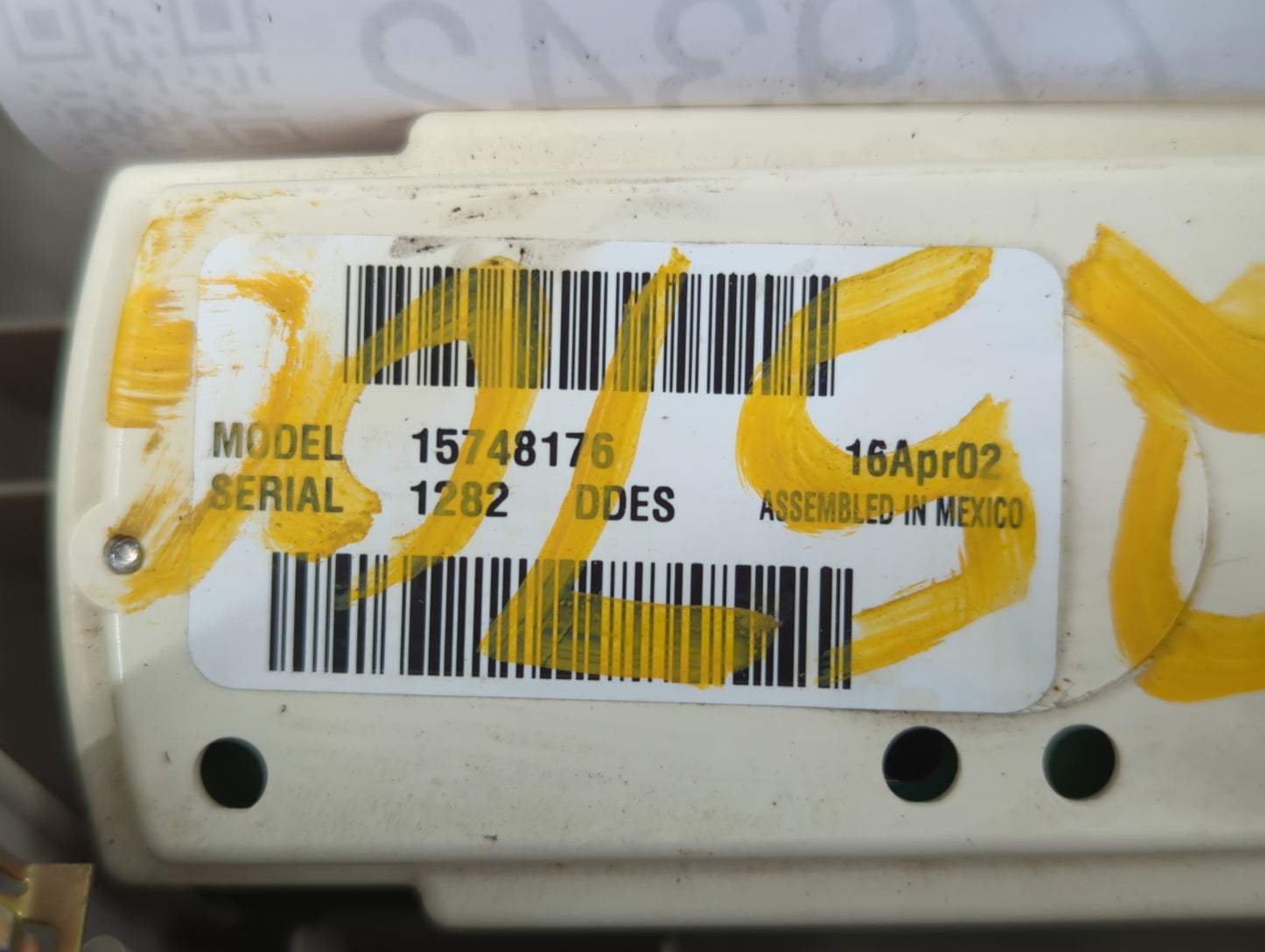 2000 Chevrolet Silverado 1500 Overhead Console W/rear Climate Control - Oemusedautoparts1.com