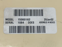 2000-2002 Chevrolet Suburban 1500 Climate Control Module Temperature AC/Heater Replacement P/N:15060162 Fits Fits 2000 2001 