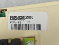 2000-2002 Chevrolet Tahoe Climate Control Module Temperature AC/Heater Replacement P/N:15054698 Fits Fits 1999 2000 2001 200