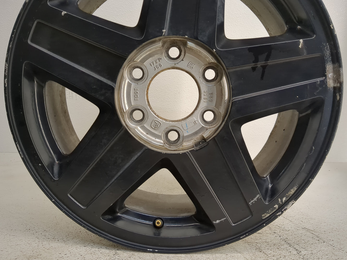 2002-2003 Chevrolet Trailblazer Oem Wheel Rim Black - Oemusedautoparts1.com