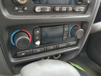 compare product 2002 Chevrolet Trailblazer Climate Control Module Temperature AC/Heater Replacement Fits OEM Used Auto Parts