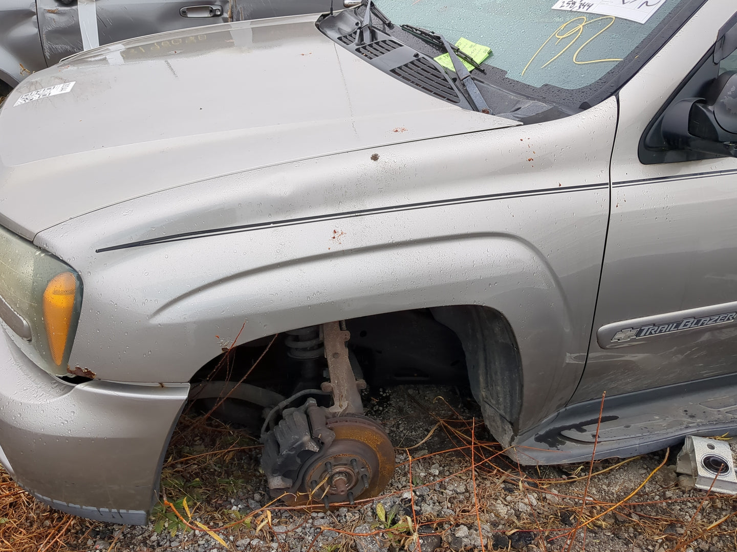 2002-2009 Chevrolet Trailblazer Driver Fender 1231390 - Oemusedautoparts1.com
