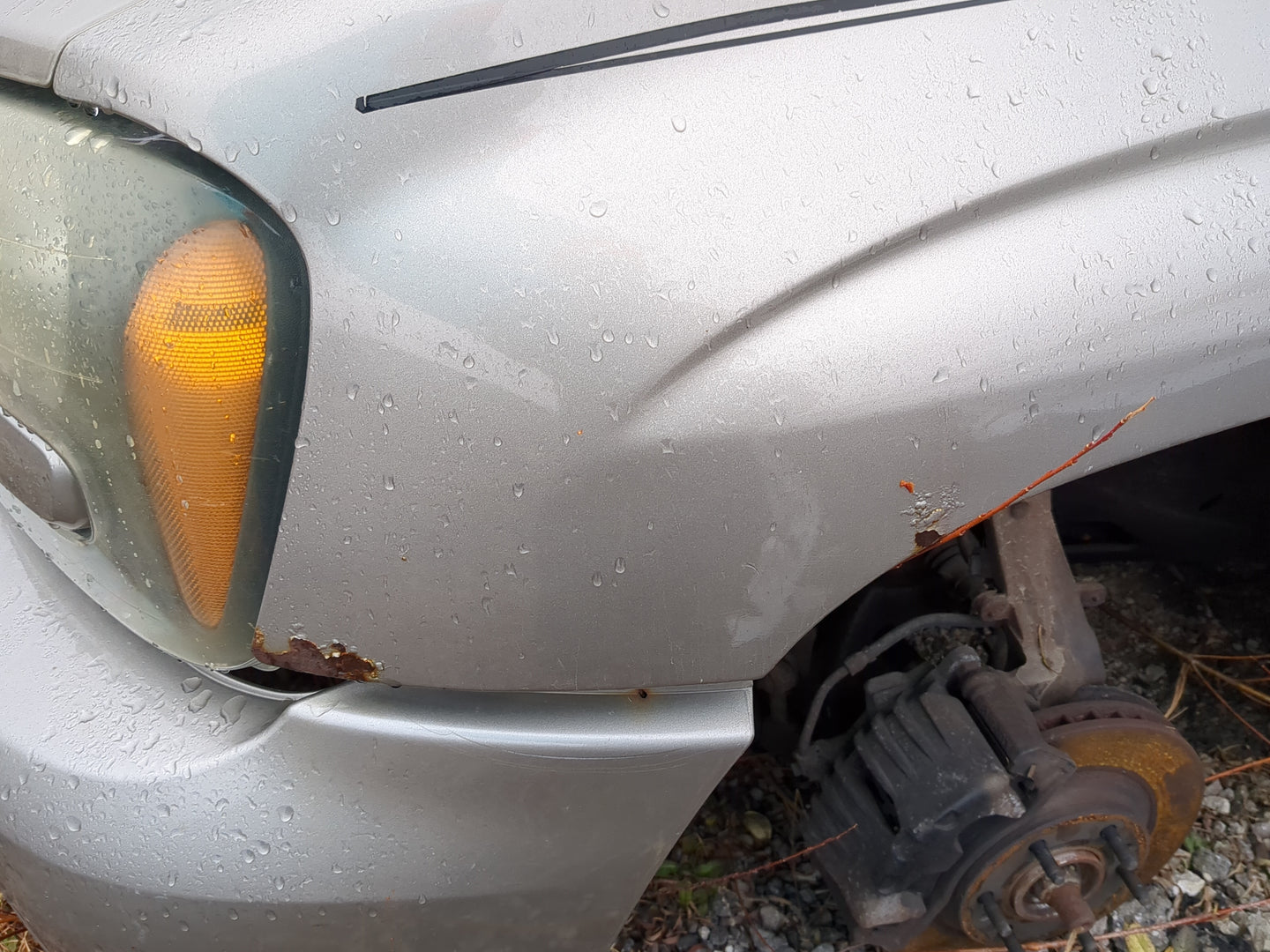 2002-2009 Chevrolet Trailblazer Driver Fender 1231390 - Oemusedautoparts1.com